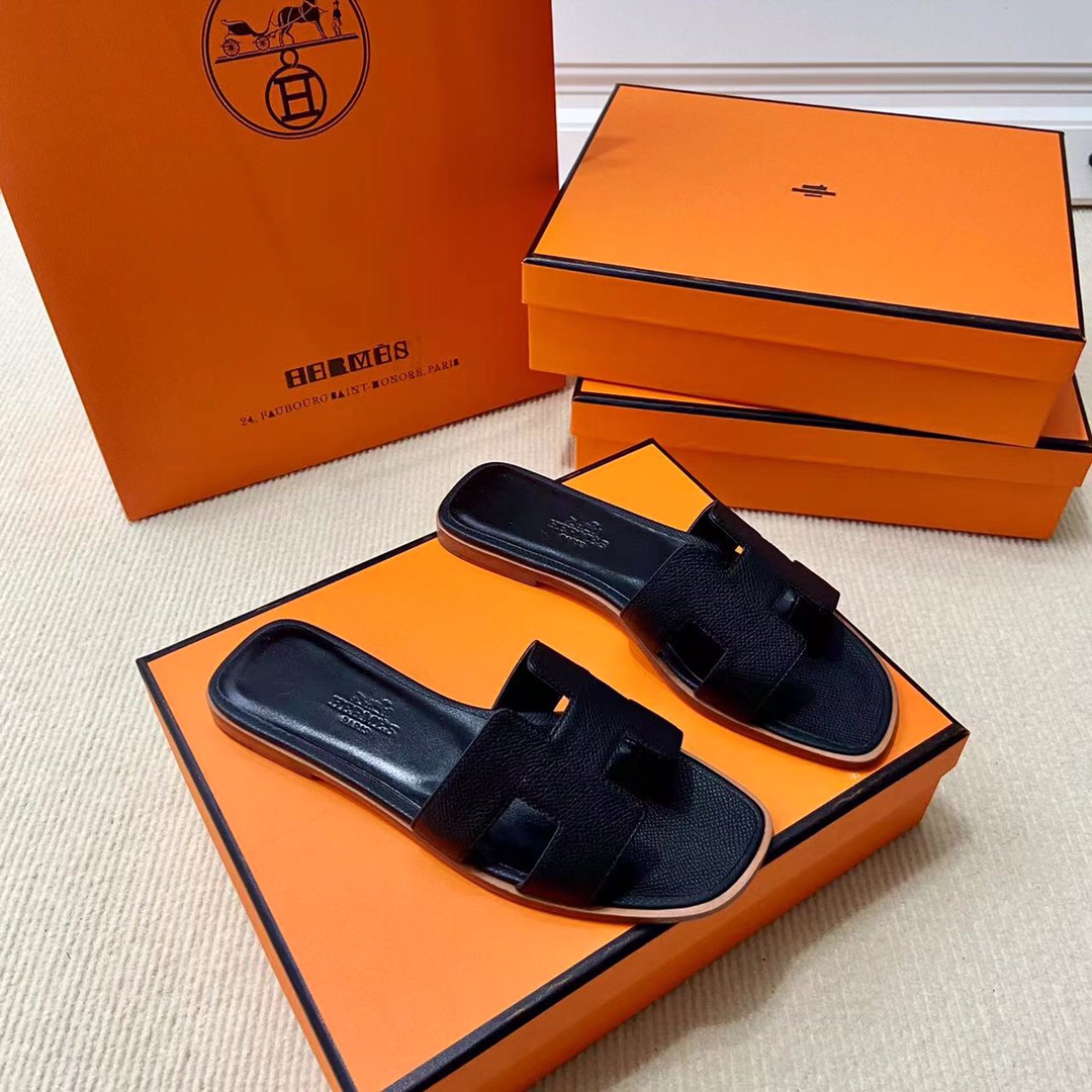 에르메스 올수공 오란 슬리퍼 샌들 앱송 47